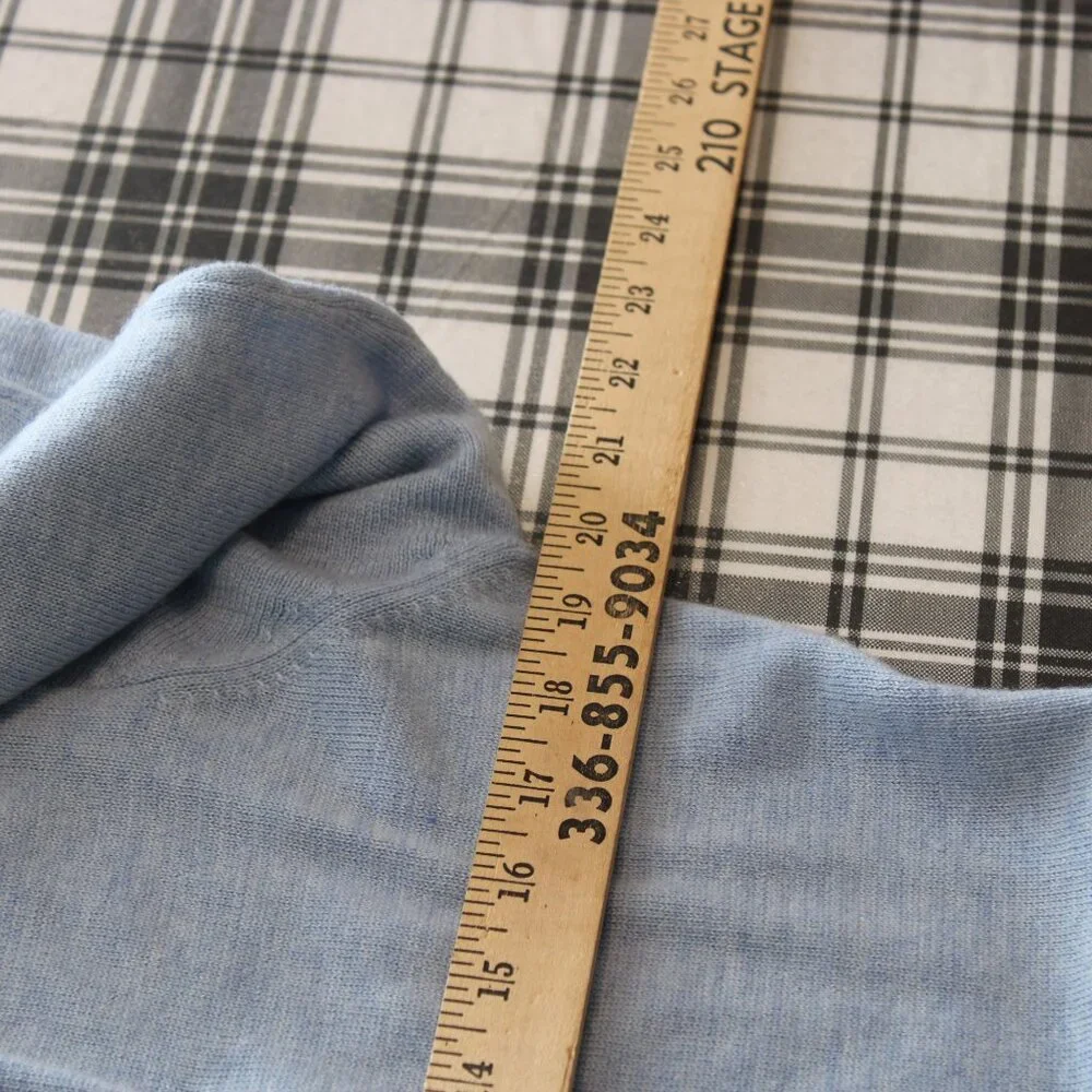 Peter Millar Long Cashmere Cardigan Sweater with Tie Light Blue XL New - Picture 11 of 11